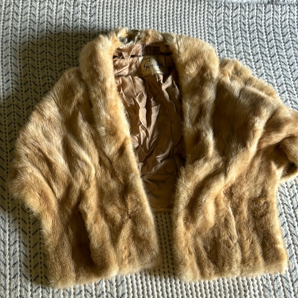 Vintage fur stole